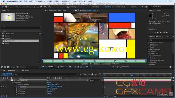 AE CC 2018后期特效基础教程(英文字幕) Lynda - After Effects CC 2018: Editors and Post Essential Training的图片1