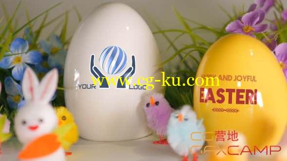 AE模板-复活节实拍可爱片头 Easter Greetings - Digital Signage的图片1
