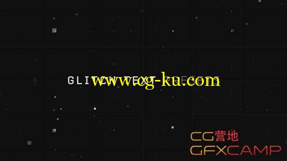 科技感撕裂文字动画AE预设 Glitch Text Presets的图片1
