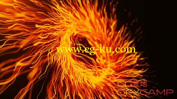 Particular旋转粒子放射动画AE教程 After Effects - Abstract Particles Animation with Trapcode Particular Tutorial的图片1
