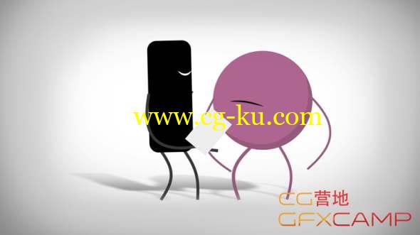 二维卡通角色动画AE教程 Udemy - 2D Animation With No Drawing Skills in AE的图片1