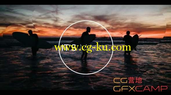 Pr模板-图形切割视差图片开场 Parallax Slideshow Opener - Premiere Pro Templates的图片1