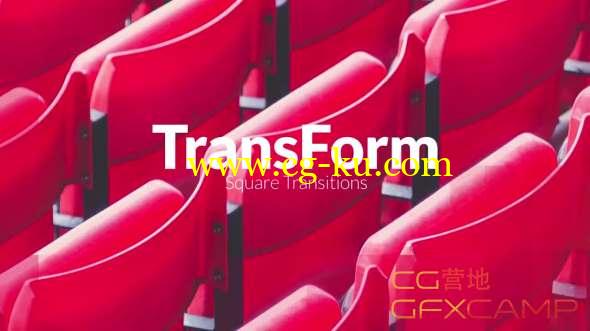 Pr模板-方块图形遮罩视频转场 TransForm - Square Transitions - Premiere Pro Templates的图片1