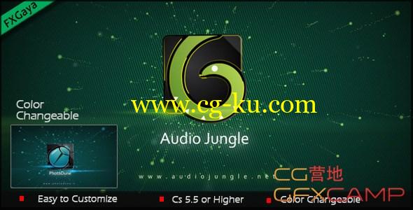 粒子发散Logo Videohive Particle Logo的图片1