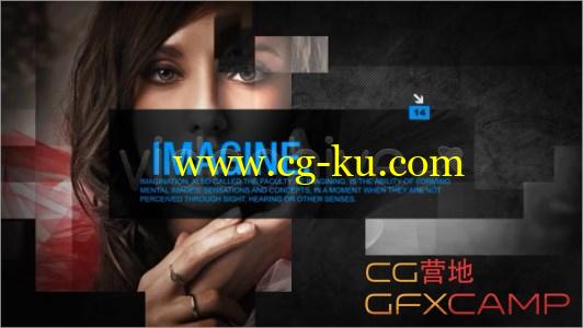 方块折叠汇聚照片展示 VideoHive Still Run的图片1