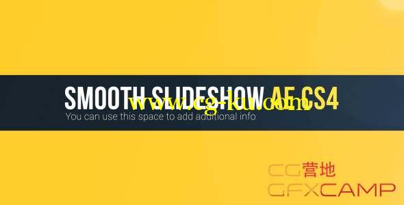 AE模板-多彩幻灯片展示片头 Smooth slideshow的图片1