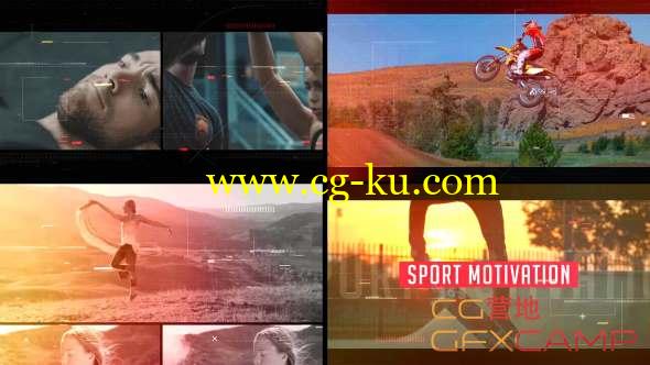 AE模板-动感体育视频开场片头 Sport Motivation的图片1