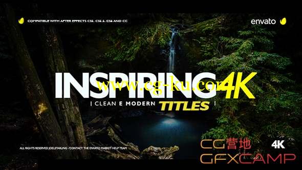 AE模板-纪录片文字标题动画 Inspiring Titles 2.0的图片1