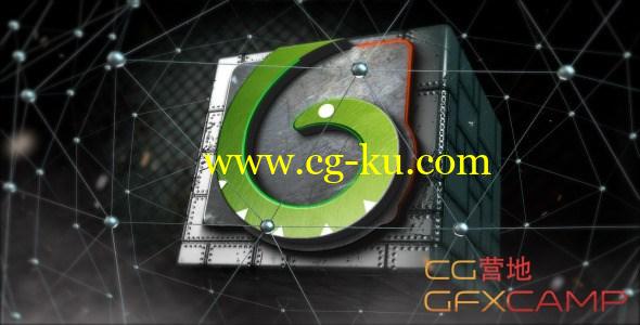 科幻钢铁质感三维展示 VideoHive Dark Space的图片1