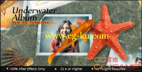 水底照片展示 VideoHive Underwater Album的图片1