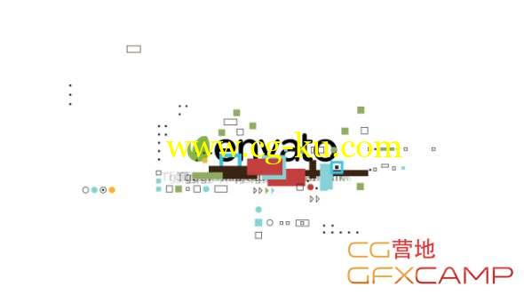 AE模板-科技感图形Logo动画 Shape Glitch Logo的图片1