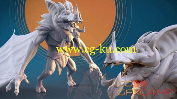Zbrush游戏生物角色雕刻建模教程 Pluralsight - Game Creature Sculpting Fundamentals的图片1