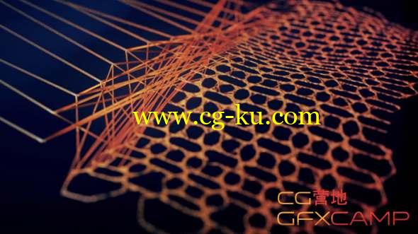XP插件制作织布效果C4D教程 Cinema 4D - Flyknit Style Animation using X-Particles Tutorial的图片1