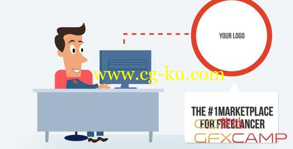 AE模板-卡通人物商品介绍宣传片头 Promote Your Business Product Service的图片1