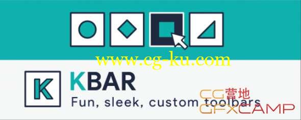 AE自定义工具栏UI脚本 Aescripts KBar V1.1.2 + 使用教程的图片1