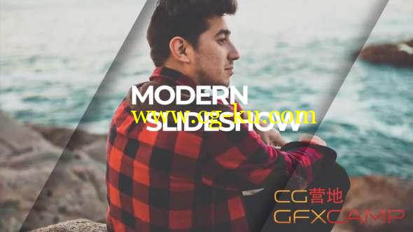 Pr模板-简单图片幻灯片展示 Clean Modern Slideshow - Premiere Pro Templates的图片1