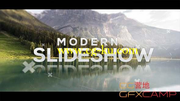 AE模板-视差图片幻灯片开场片头 Slideshow的图片1