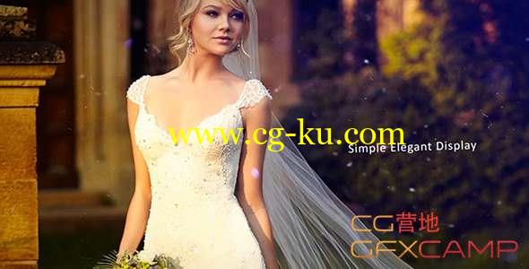 AE模板-简洁婚礼照片相册展示片头 Wedding Photos的图片1