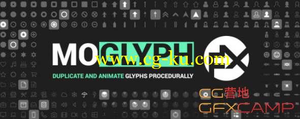 AE图形复制克隆路径MG动画脚本 Aescripts Moglyph FX v1.0+ 使用教程的图片1