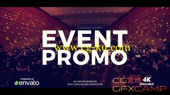 AE模板-活动事件宣传视频片头 Event Promo的图片1