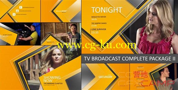 AE模板-电视栏目包装 VideoHive TV Broadcast Complete Package II的图片1
