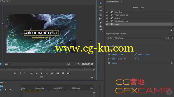Pr基本图形板块教程 Pluralsight - Premiere Pro CC Essential Graphics的图片1