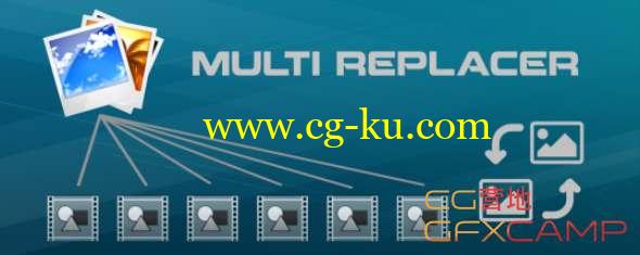 AE模板图片批量替换脚本 Aescripts Multi Replacer V1.0 + 视频教程的图片1