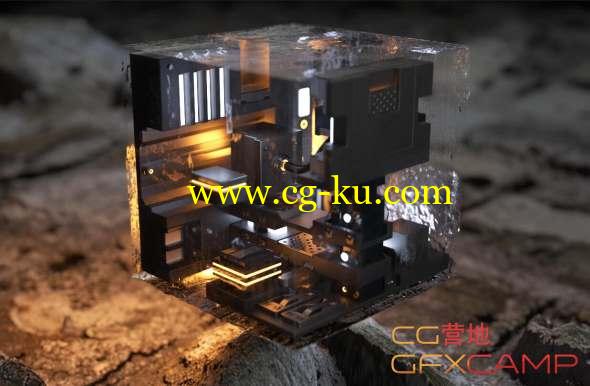 C4D多边形模型布尔插件 TGS MeshBoolean v1.6 For Cinema 4D R17/R18/R19 Win/Mac的图片1
