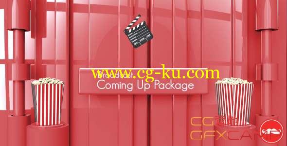 AE模板-节目预告栏目包装 Broadcast Coming Up Next Package的图片1