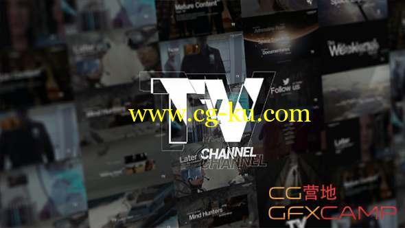 AE模板-现代感栏目包装片头 Modern TV Broadcast Graphics Package的图片1