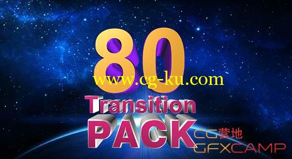 80组图形遮罩转场视频素材 Transition Pack的图片1