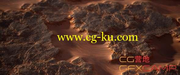 Substance石头岩石材质预设 Gumroad - Daniel Thiger Bed Rock的图片1