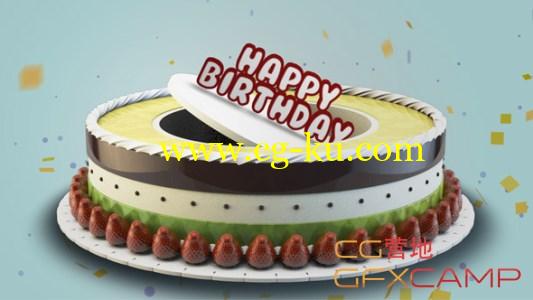 AE模板-生日蛋糕 VideoHive Happy Birthday!的图片1