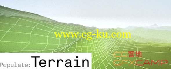 3DS MAX创建优化表面地形轮廓插件 Populate Terrain v1.86 and Panel v0.88 For 3DS MAX 2010-2019的图片1