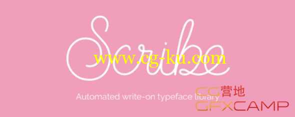 AE文字描边书写动画脚本 Aescripts Scribe v1.0.4的图片1