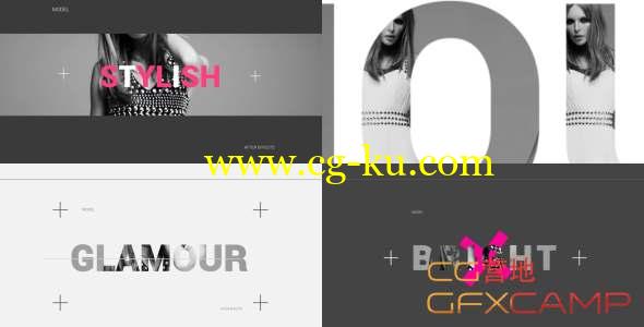 AE模板-时尚视频文字片头包装 Fashion的图片1