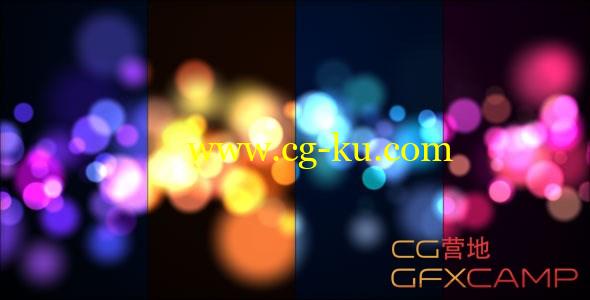 AE模板-朦胧虚化粒子背景 VideoHive Ambient Reveal的图片1