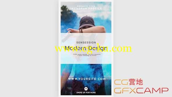 AE模板-INS时尚图片包装宣传 Instagram Stories V.2的图片1