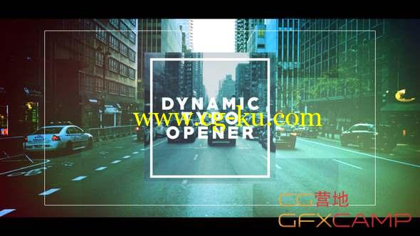 AE模板-动态文字图片开场 Dynamic Typo Opener的图片1