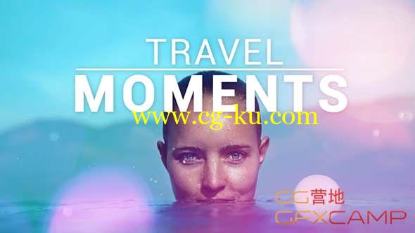 AE模板-旅游照片视频幻灯片拼贴片头 Travel Moments的图片1
