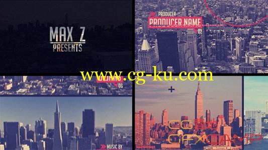 AE模板-时尚动感图片展示 VideoHive Outcome Glitch Slideshow的图片1