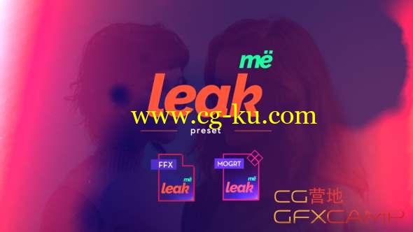 AE+Premiere漏光叠加光效预设 Leak Me Preset的图片1