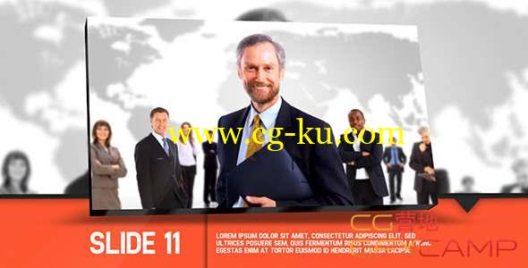 AE模板-简单商务公司企业包装片头 In Business Slideshow的图片1