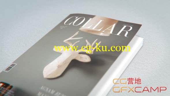 AE模板-杂志翻书三维动画片头 Book and Magazine Promo的图片1