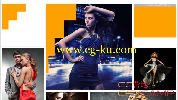 AE模板-简单拼贴幻灯片开场 Simple Slideshow Tower Promo的图片1
