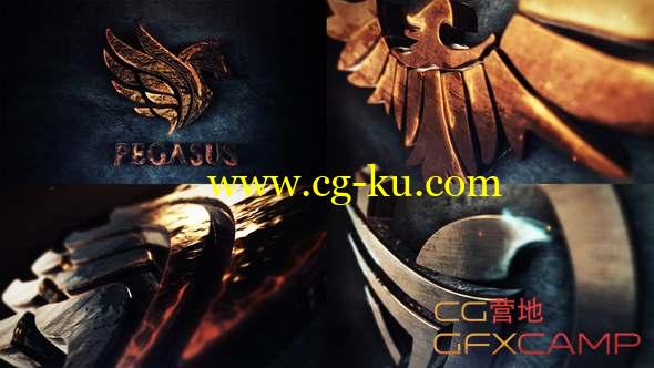 AE模板-大气三维金属质感Logo动画 Legendary 3D Logo Reveal的图片1