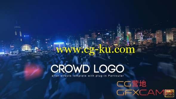 AE模板-观众欢呼Logo动画 Crowd Logo的图片1