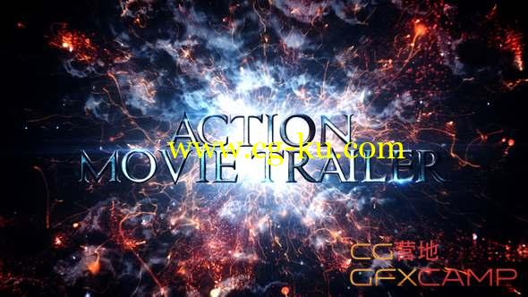 AE模板-大气震撼宣传片视频开场 Action Movie Trailer的图片1