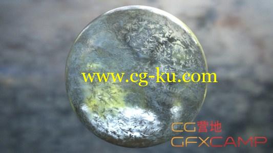 C4D冰材质教程 Cinema 4D–Creating Ice Material Tutorial的图片1