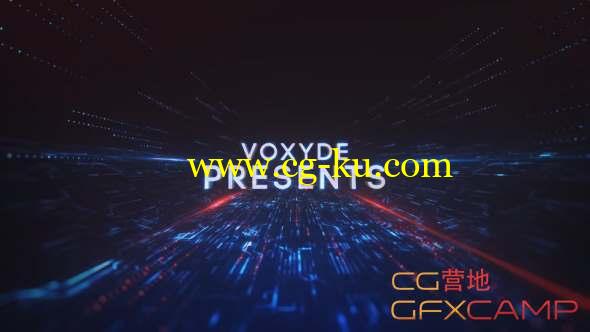 AE模板-未来科幻线条穿梭文字片头 Future Action Titles的图片1
